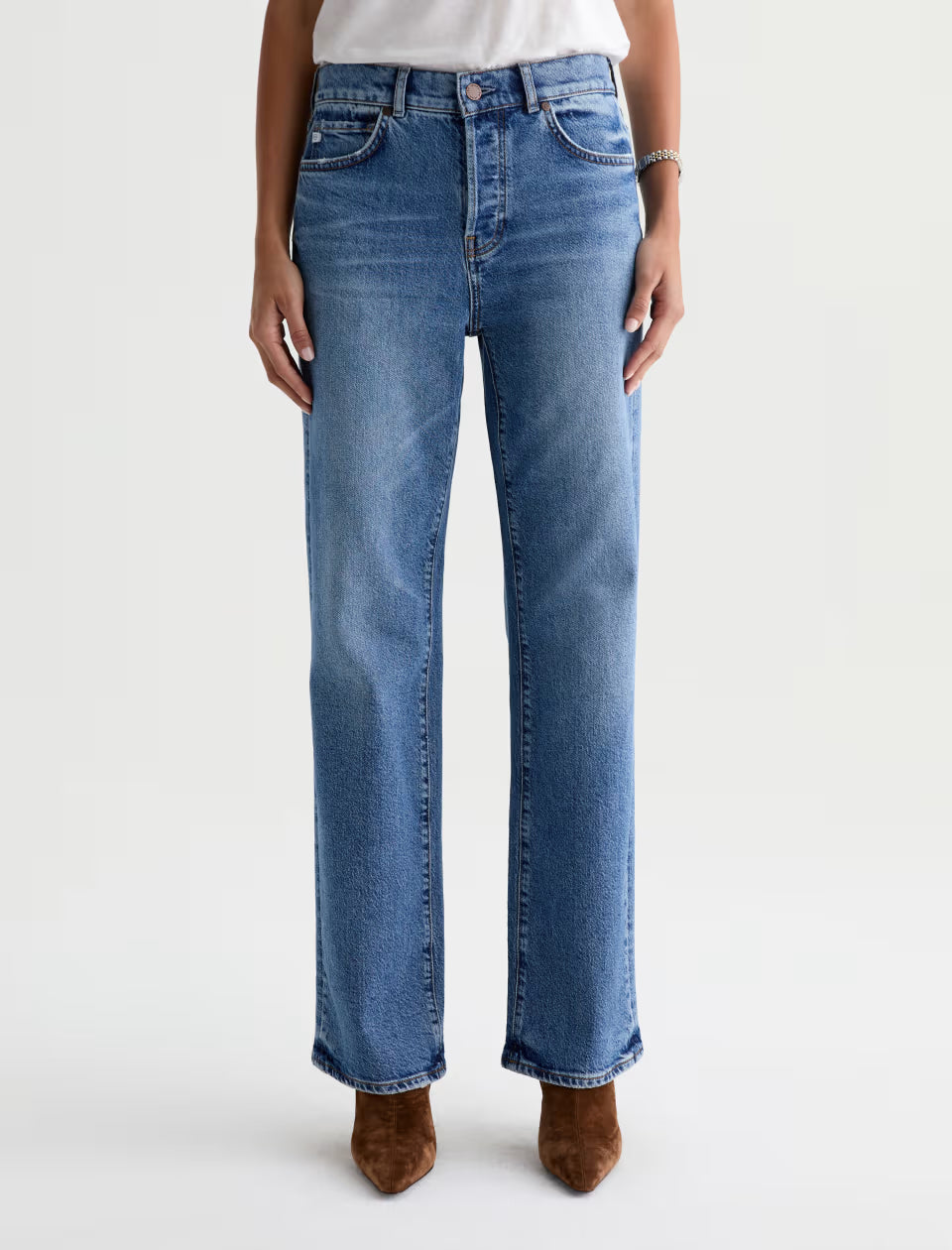 BILLIE RELAXED STRAIGHT LEG (ECHO) - A.G. DENIM