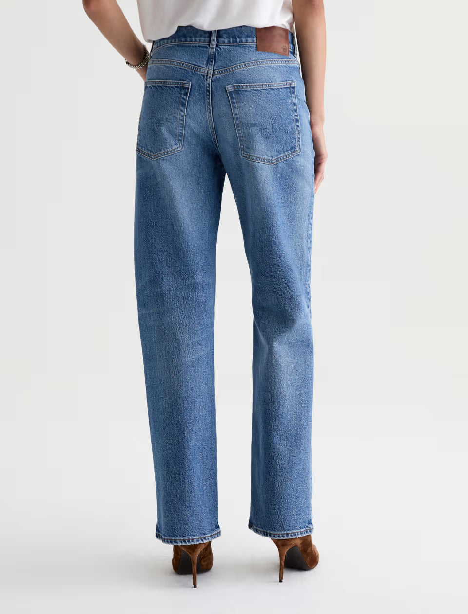 BILLIE RELAXED STRAIGHT LEG (ECHO) - A.G. DENIM