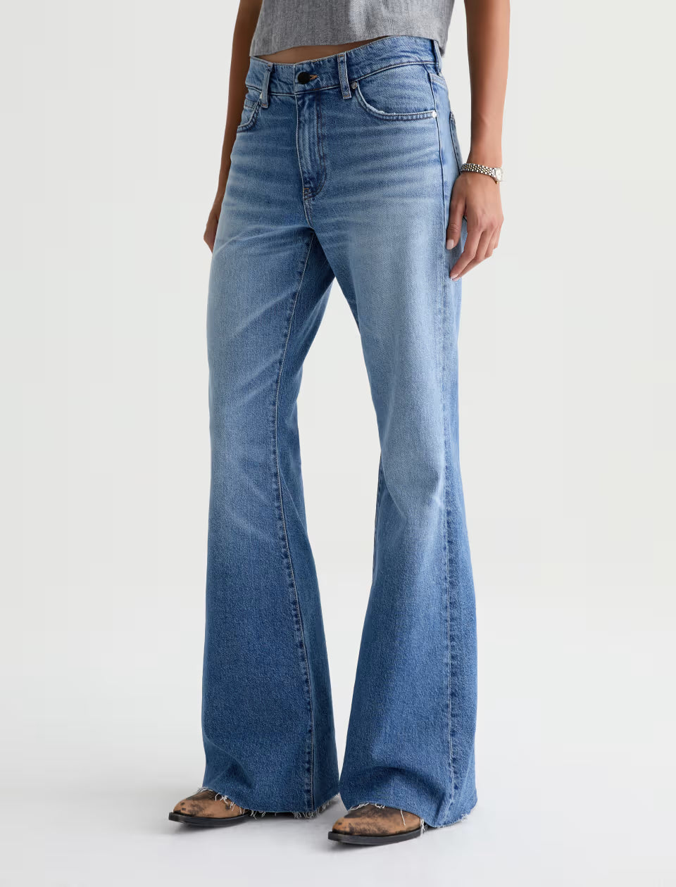 GEORGIA FLARE JEAN (17 YEARS DUET) - A.G. DENIM