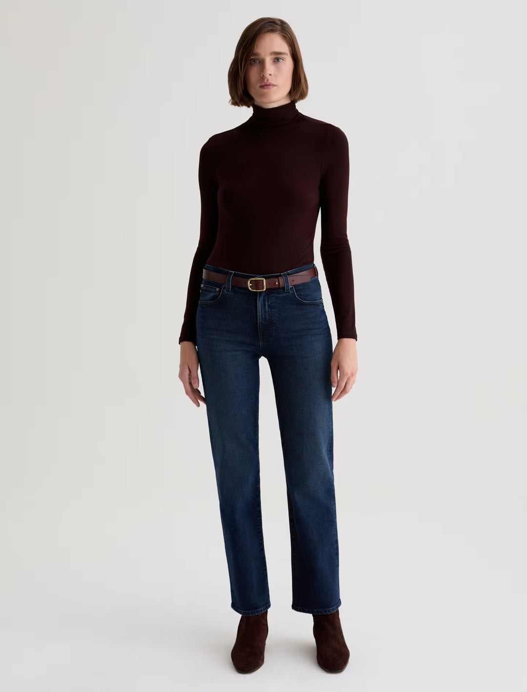 BRINLEY STRAIGHT LEG (MIDNIGHT SUN) - A.G. DENIM