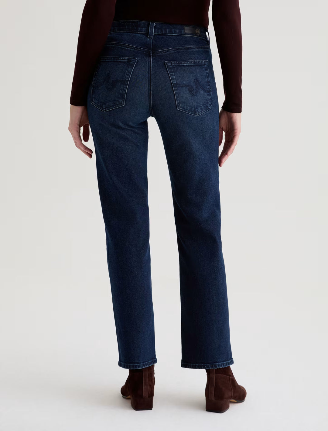 BRINLEY STRAIGHT LEG (MIDNIGHT SUN) - A.G. DENIM