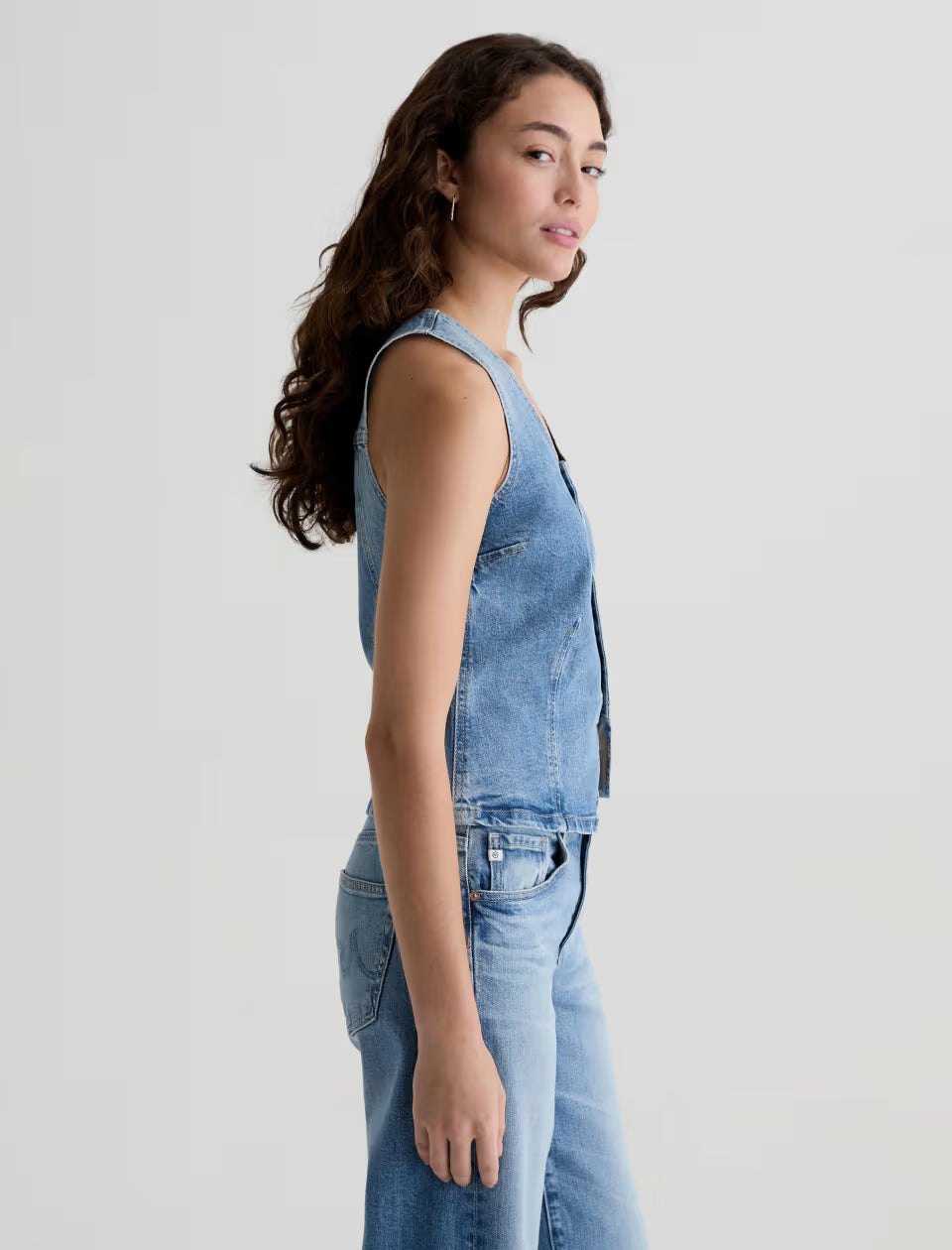 TEAGAN VEST - A.G. DENIM
