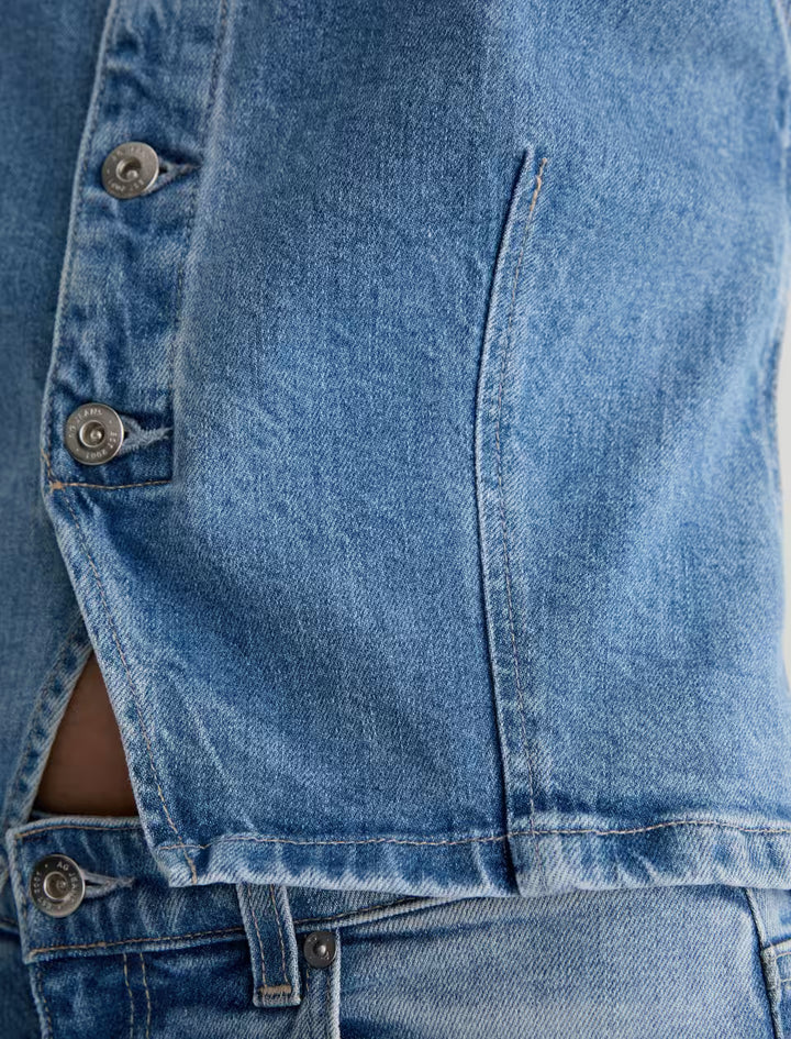 TEAGAN VEST - A.G. DENIM