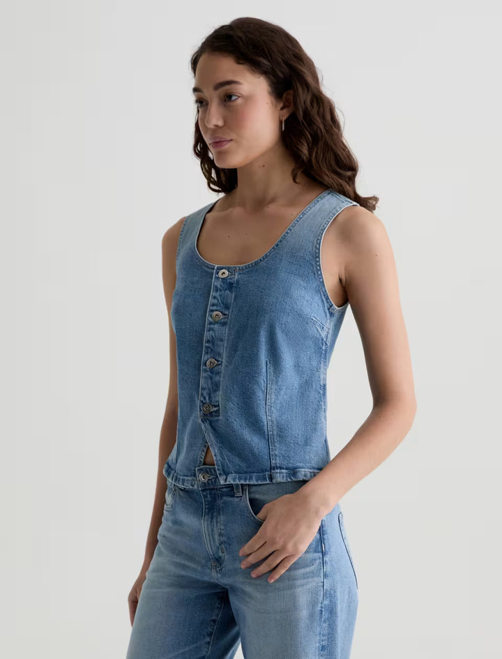 TEAGAN VEST - A.G. DENIM