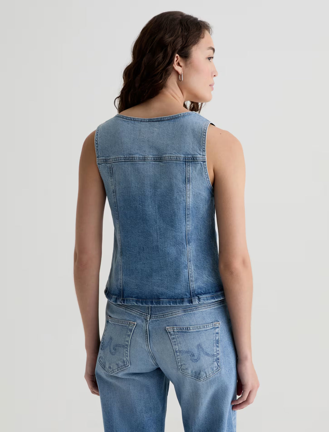 TEAGAN VEST - A.G. DENIM