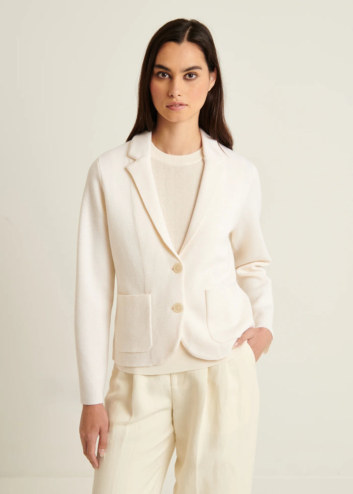 EXTRA FINE MERINO MILANO SINGLE BREASTED BLAZER - PATRICK ASSARAF