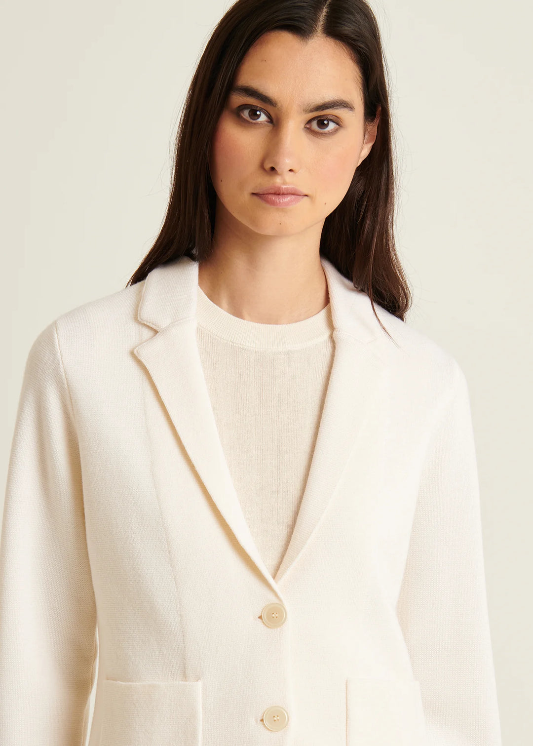 EXTRA FINE MERINO MILANO SINGLE BREASTED BLAZER - PATRICK ASSARAF
