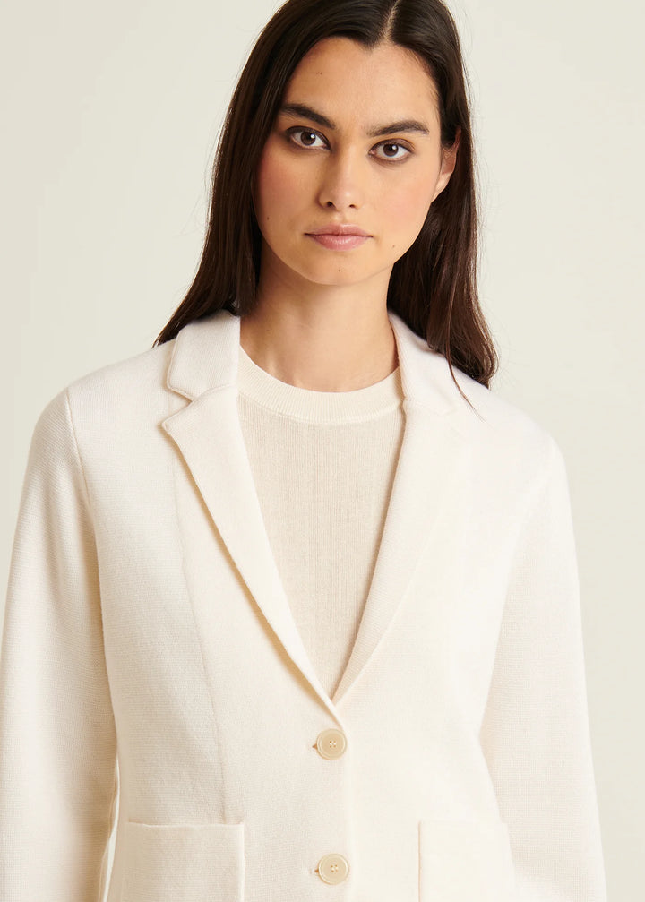 EXTRA FINE MERINO MILANO SINGLE BREASTED BLAZER - PATRICK ASSARAF
