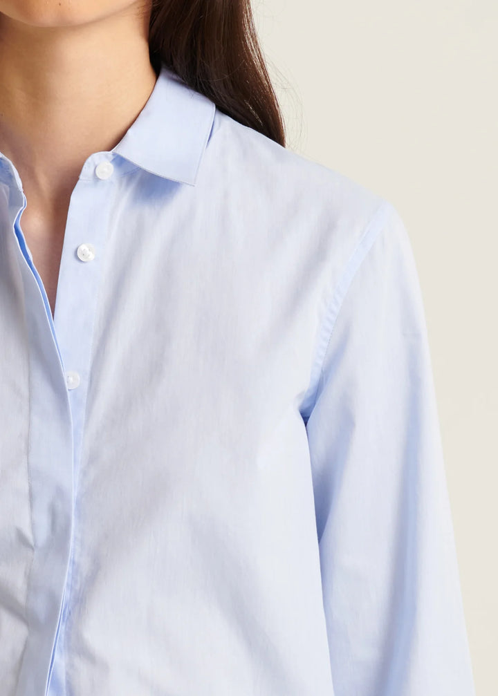 RELAXED COTTON STRETCH SHIRT (DAYBREAK) - PATRICK ASSARAF