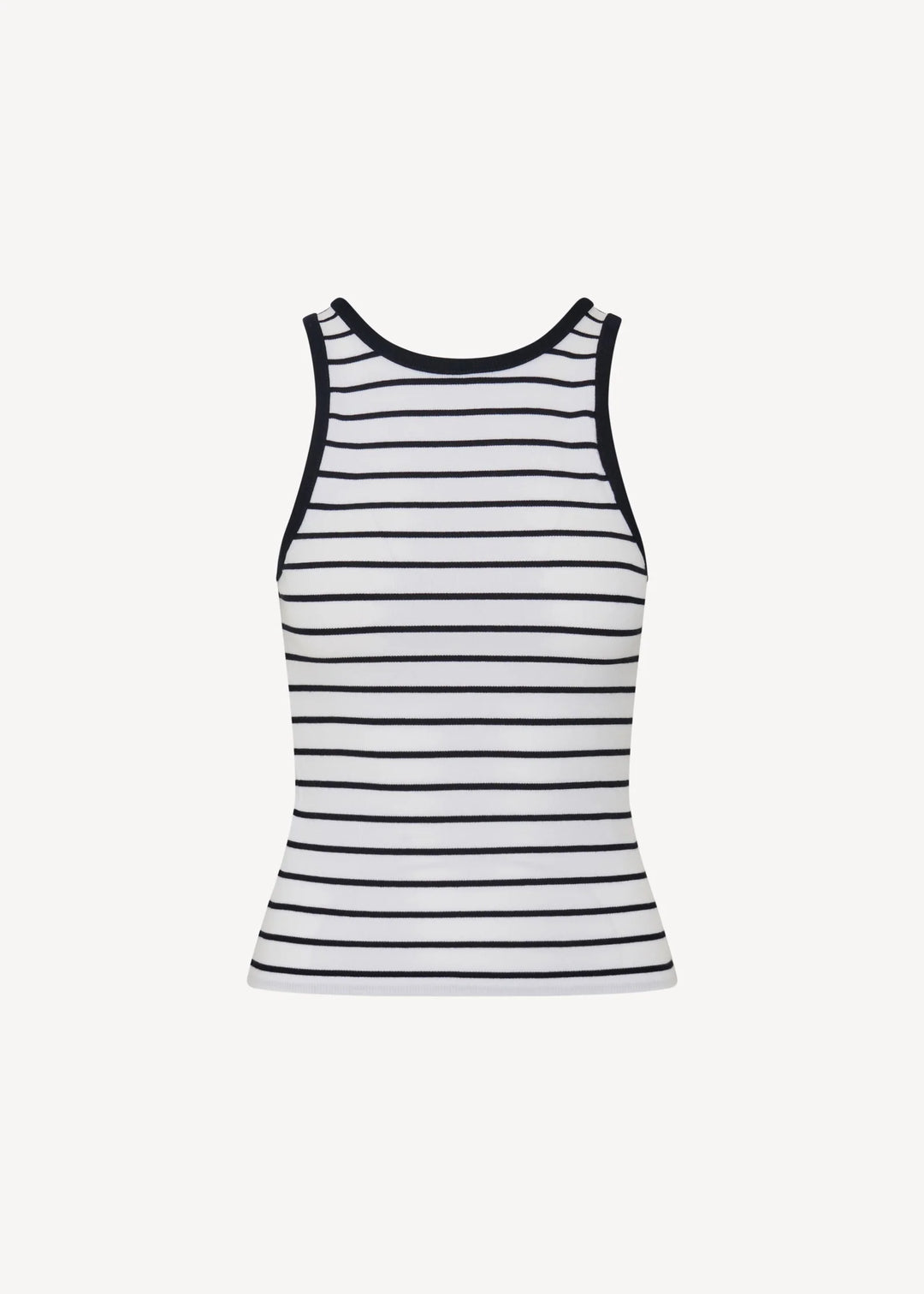 MODAL COTTON STRIPE RIB TANK (NAUTICAL STRIPE) - PATRICK ASSARAF