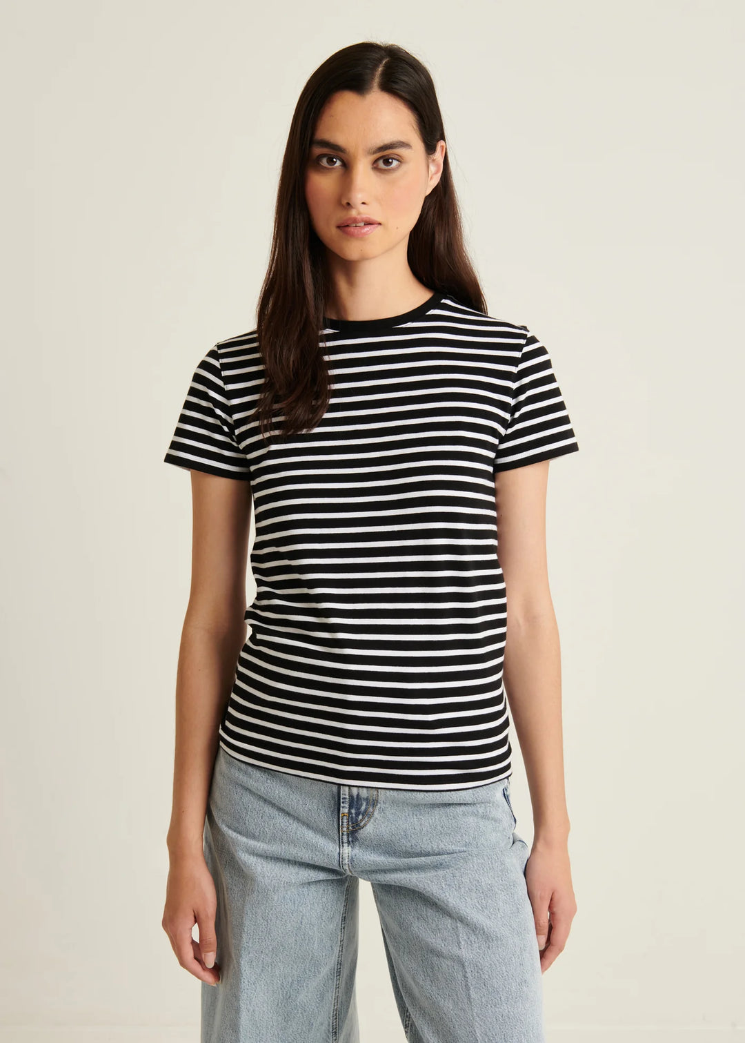 ICONIC CLASSIC STRIPE CREW - PATRICK ASSARAF