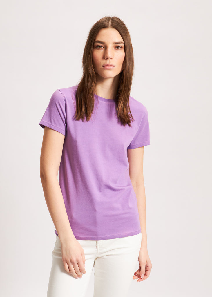 ICONIC SUBLIME CREW NECK T-SHIRT (THISTLE) - PATRICK ASSARAF