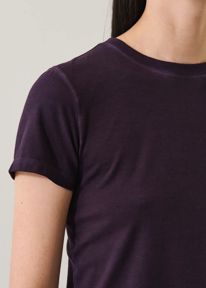 SUBLIME REACTIVE PIMA COTTON T-SHIRT (BORDEAUX) - PATRICK ASSARAF