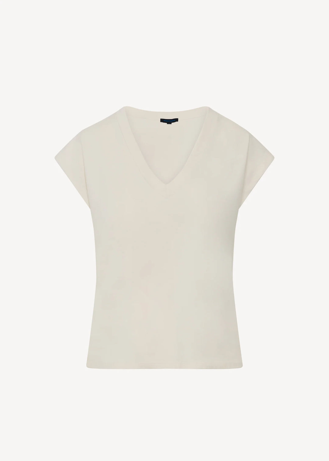 S/S ICONIC V-NECK DOLMAN TEE (CHALK) - PATRICK ASSARAF