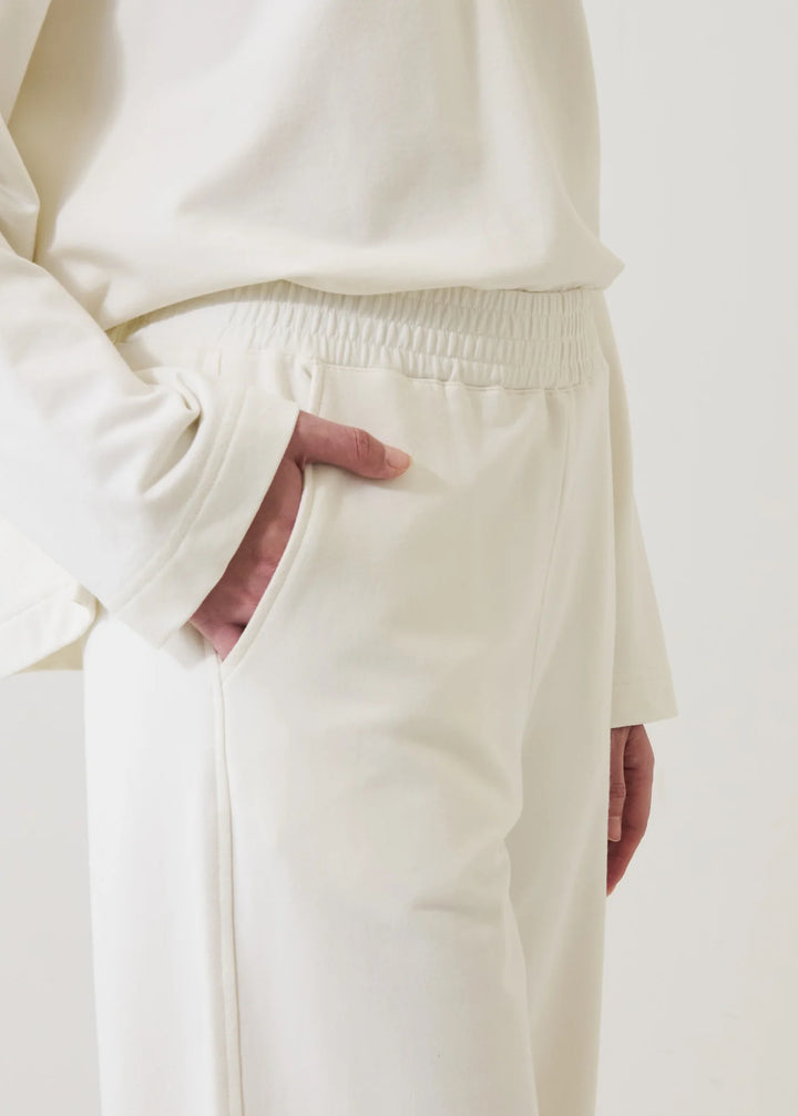 FRENCH TERRY RELAXED PANT (VANILLA) - PATRICK ASSARAF