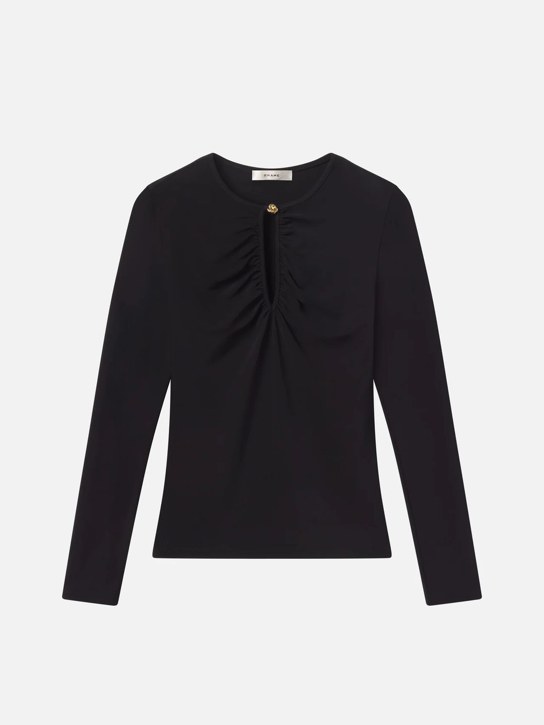 THE KEYHOLE TOP (BLACK) - FRAME