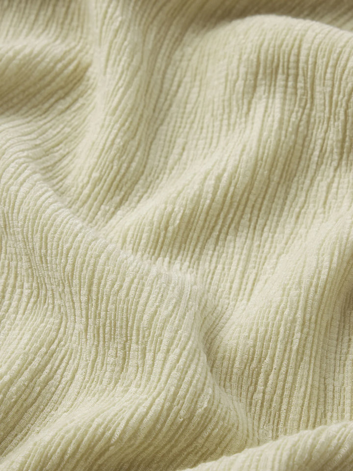 THE TEXTURED L/S CREW (SOFT LIME) - FRAME