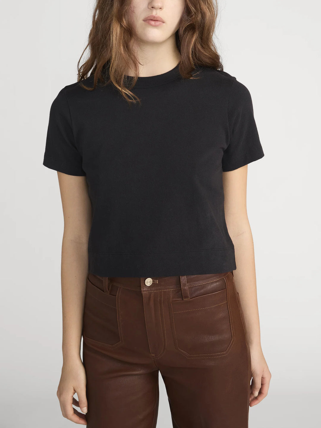 THE BOXY TEE (BLACK) - FRAME