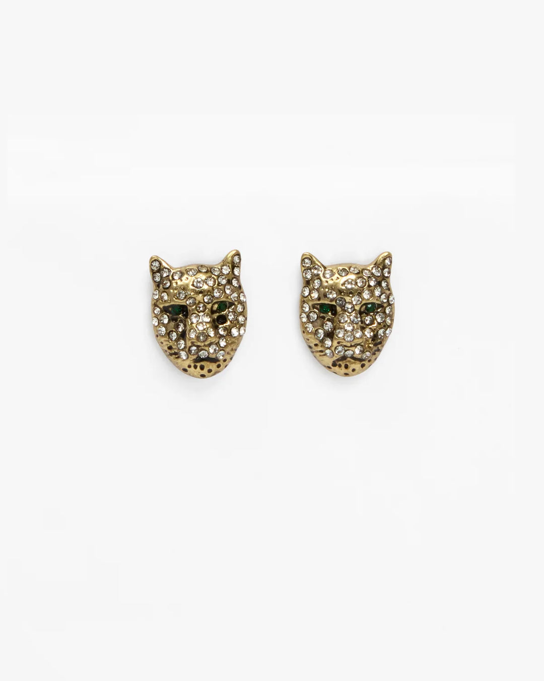 WHISKERS STUD EARRINGS (CLEAR) - CLARE V.