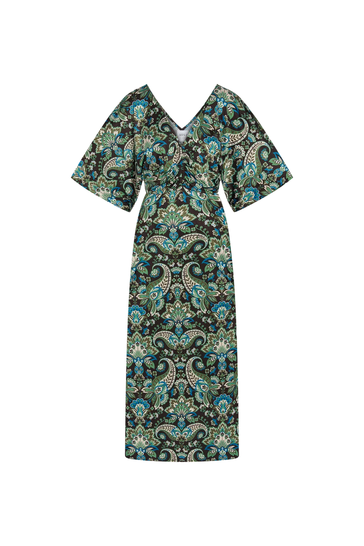 XENA DRESS (REFLECTIVE CHINTZ) - MISA