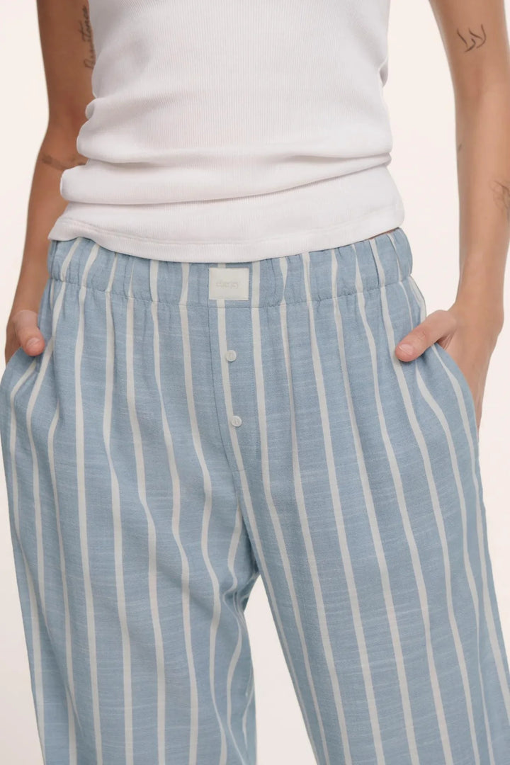 NAUTICO BOXER PANT (CLASSIC STRIPE SLATE) - EBERJEY