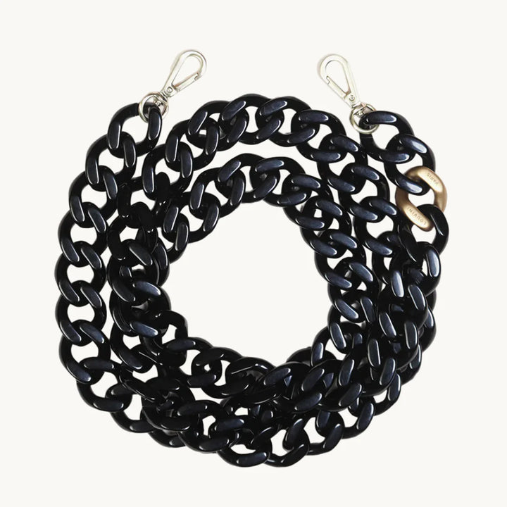 ZOE CHAIN (BLACK) - LOUVINI
