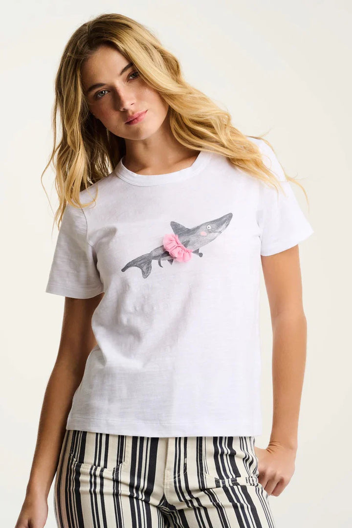 JAW DROPPING TEE (WHITE) - LISA TODD