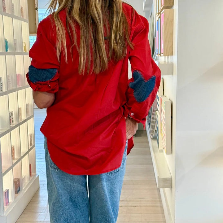 JACK SHIRT (RED) - KERRI ROSENTHAL
