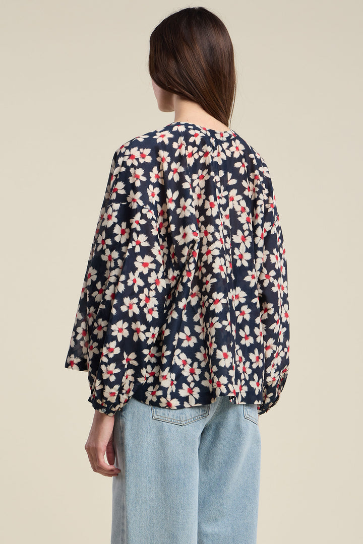 FLORA AUTUMN BLOOM PRINT (MULTI) - VELVET