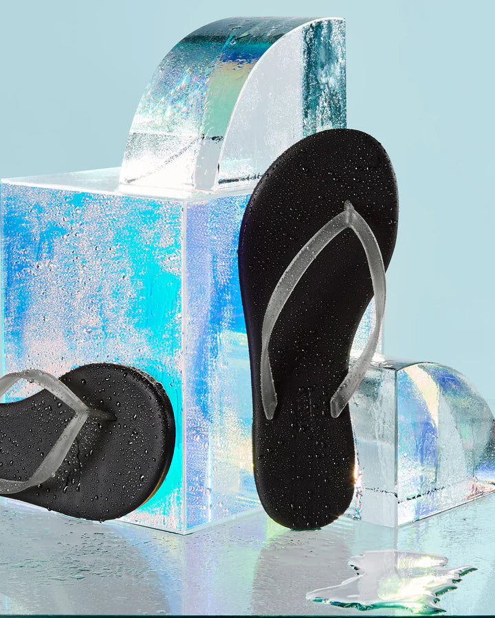 AQUA FLIP FLOP (ONYX) - TKEES