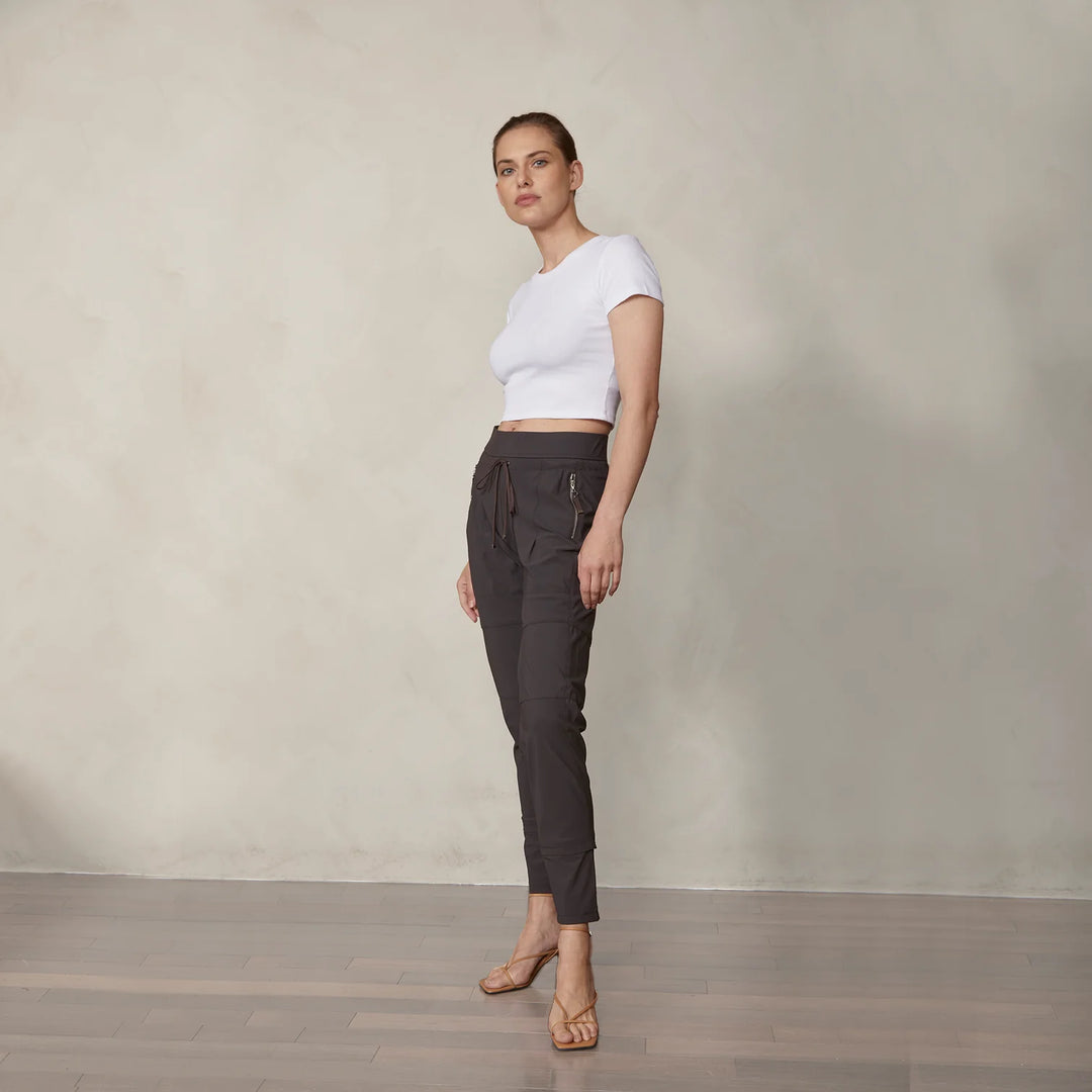CANDY JOGGER (DARK BROWN) - RAFAELLO ROSSI