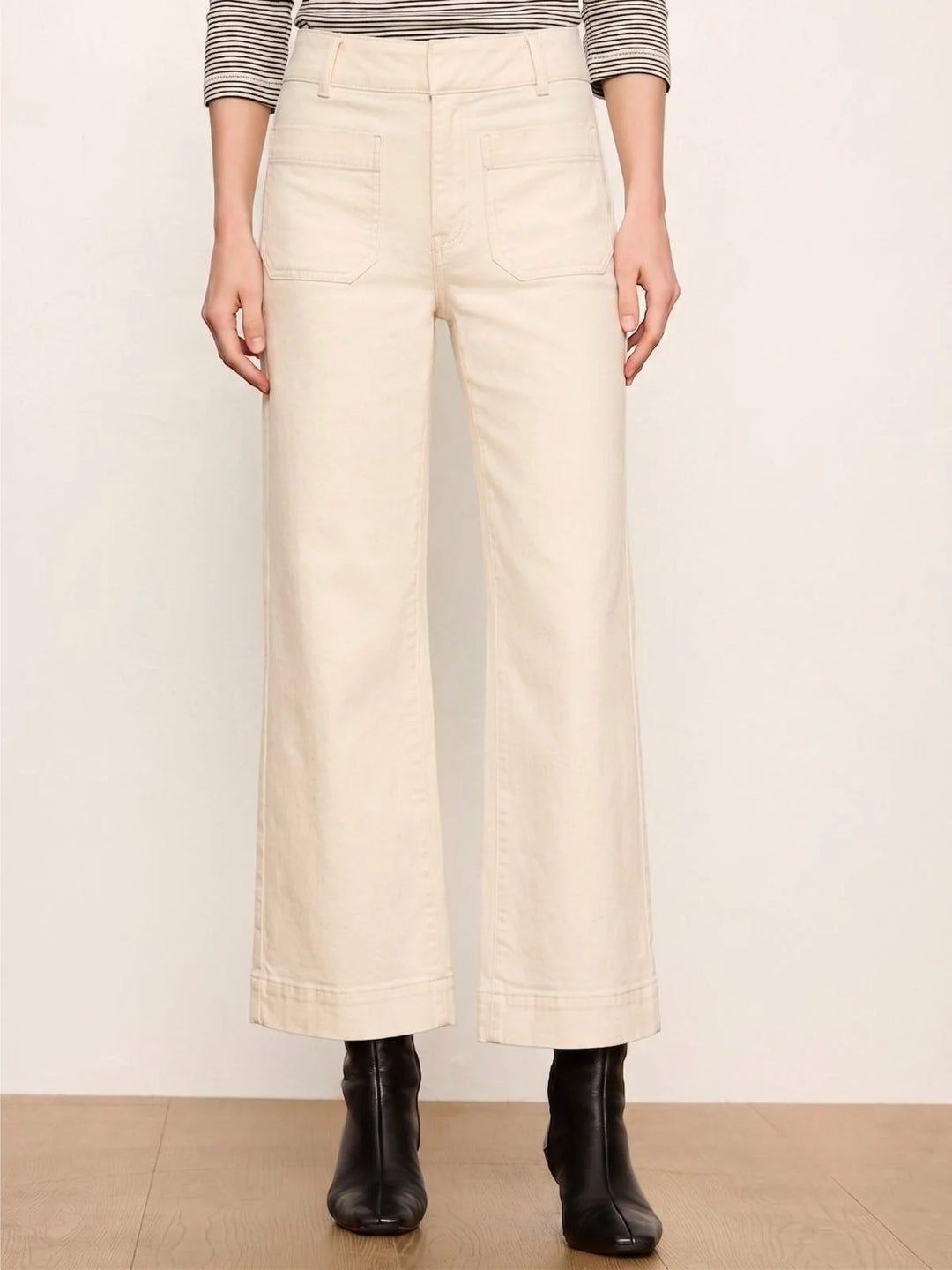CHELSEA WIDE LEG PANT (FRENCH VANILLA) - SANCTUARY