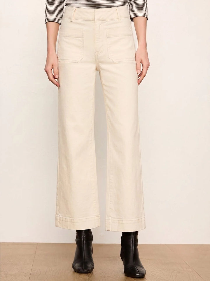 CHELSEA WIDE LEG PANT (FRENCH VANILLA) - SANCTUARY