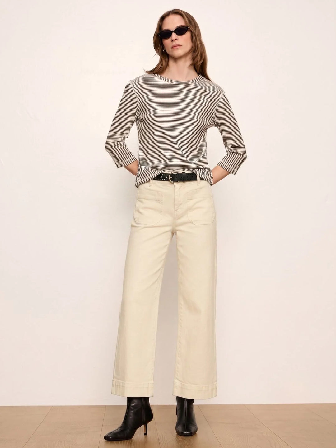 CHELSEA WIDE LEG PANT (FRENCH VANILLA) - SANCTUARY