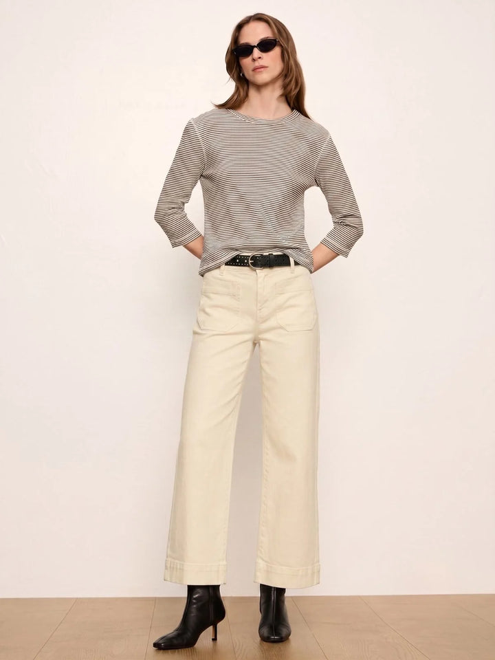 CHELSEA WIDE LEG PANT (FRENCH VANILLA) - SANCTUARY