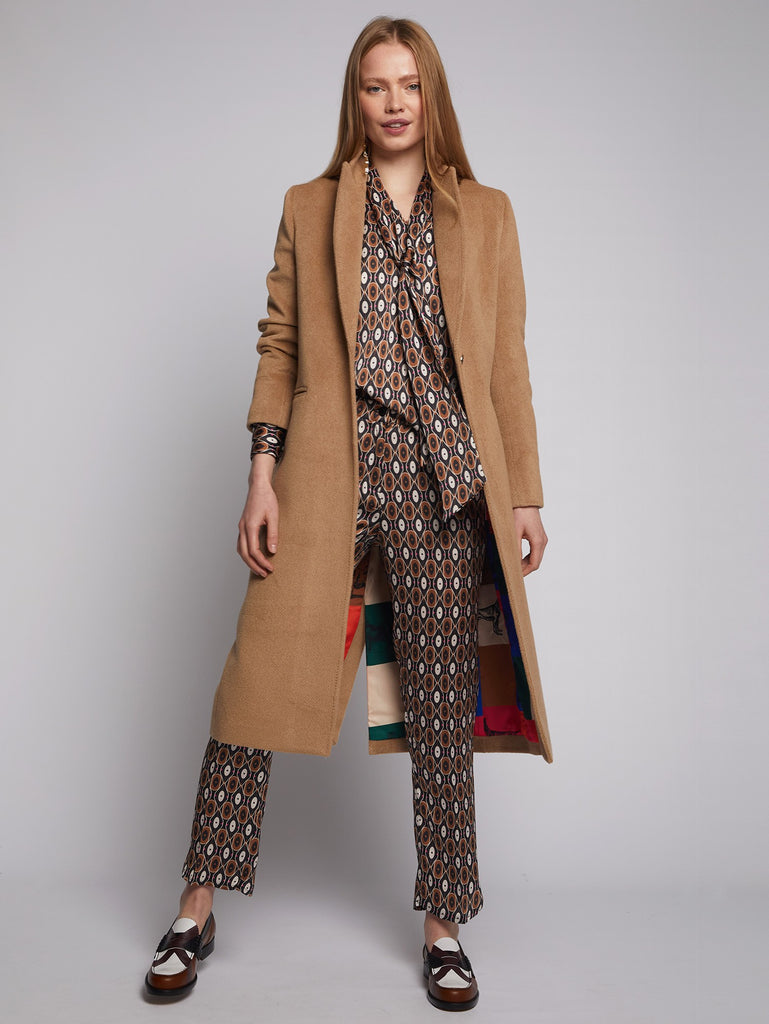 KATHERINE CAMEL COAT - VILAGALLO