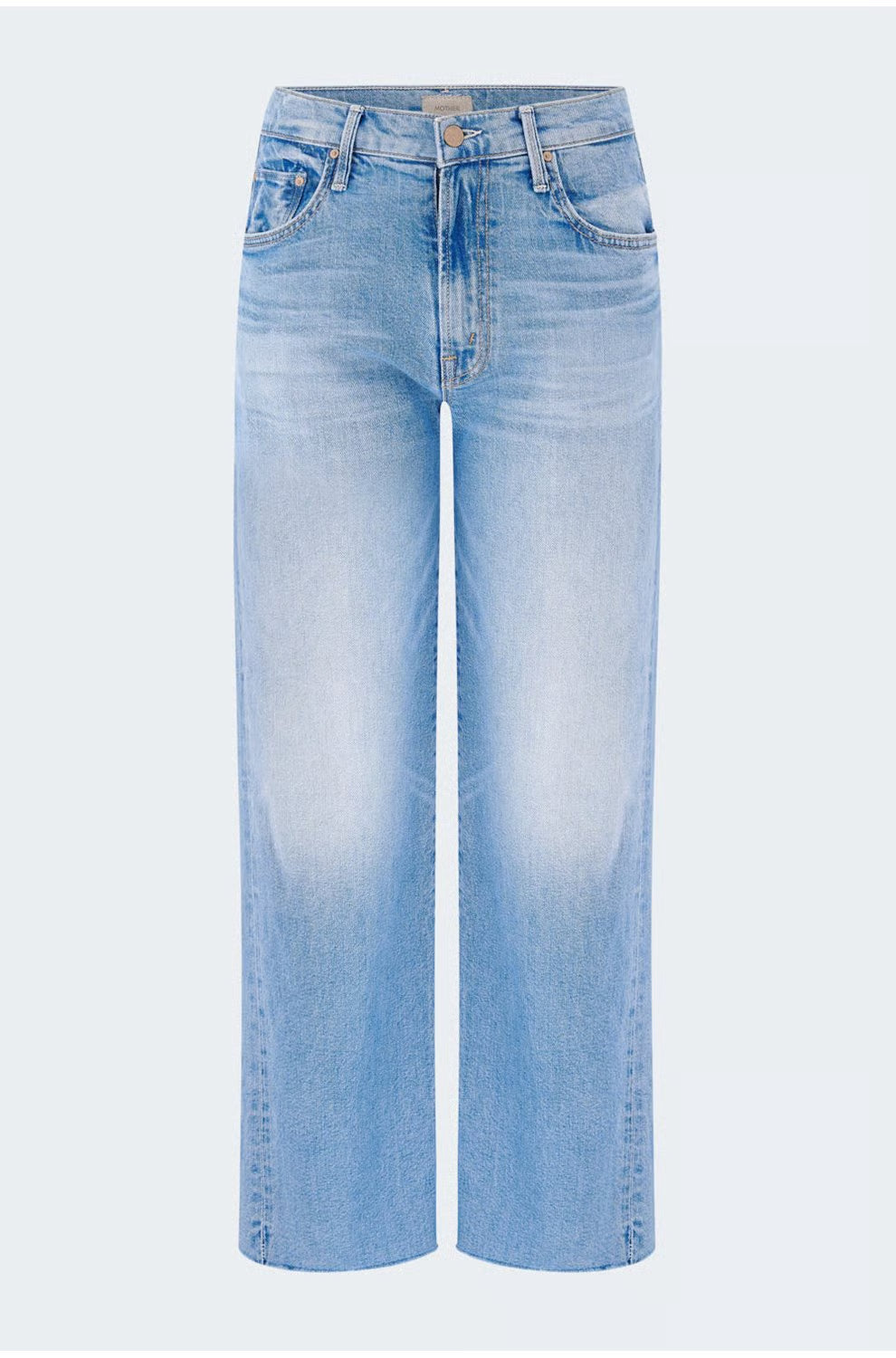 THE MID RISE RAMBLER ZIP ANKLE FRAY (COMEBACK KID) - MOTHER