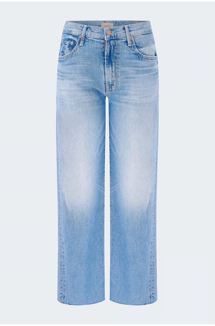 THE MID RISE RAMBLER ZIP ANKLE FRAY (COMEBACK KID) - MOTHER