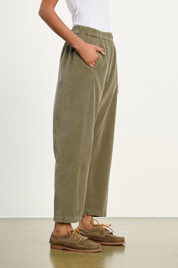 LANEY COTTON CORDUROY PANT - VELVET