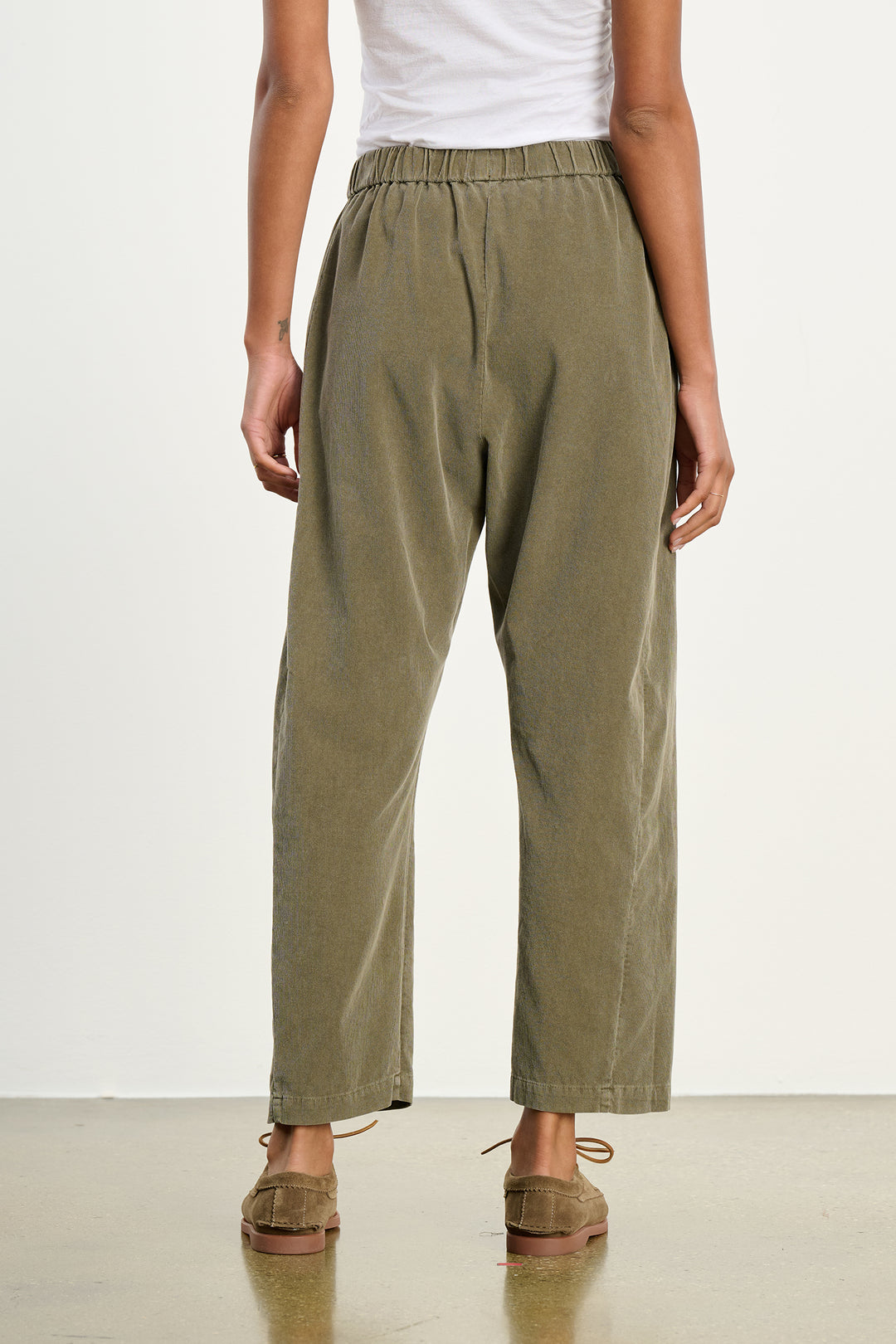 LANEY COTTON CORDUROY PANT - VELVET