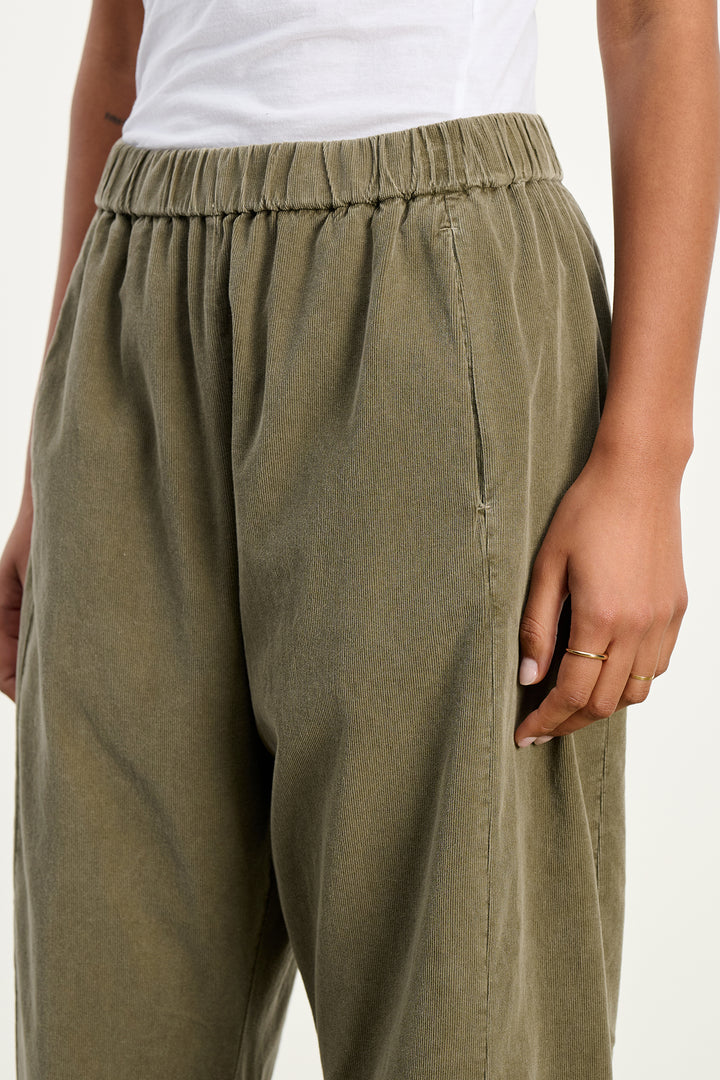 LANEY COTTON CORDUROY PANT - VELVET