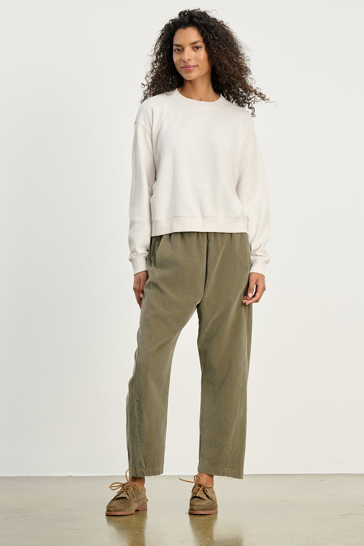 LANEY COTTON CORDUROY PANT - VELVET