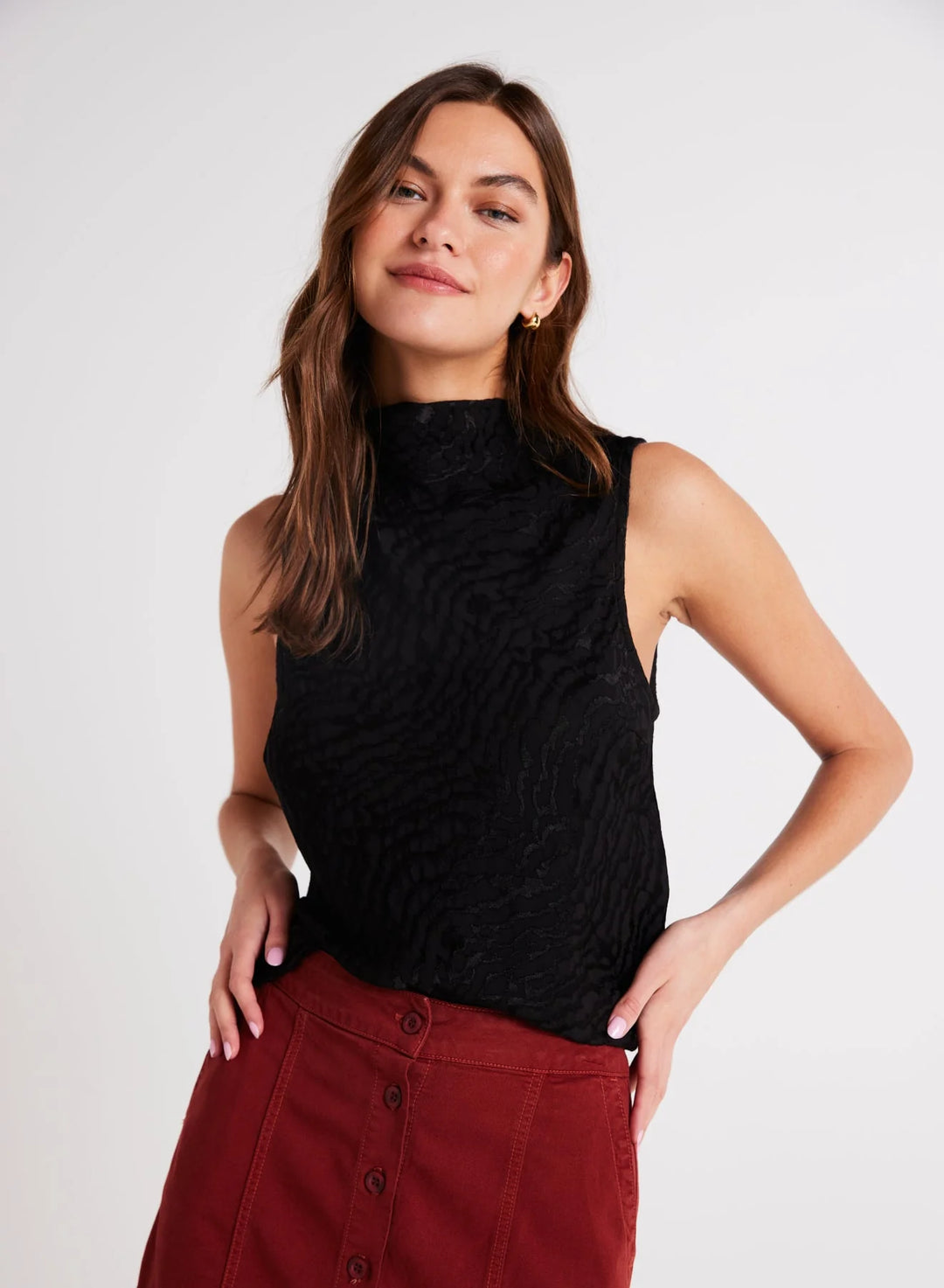 COWL NECK BIAS TOP - BELLA DAHL