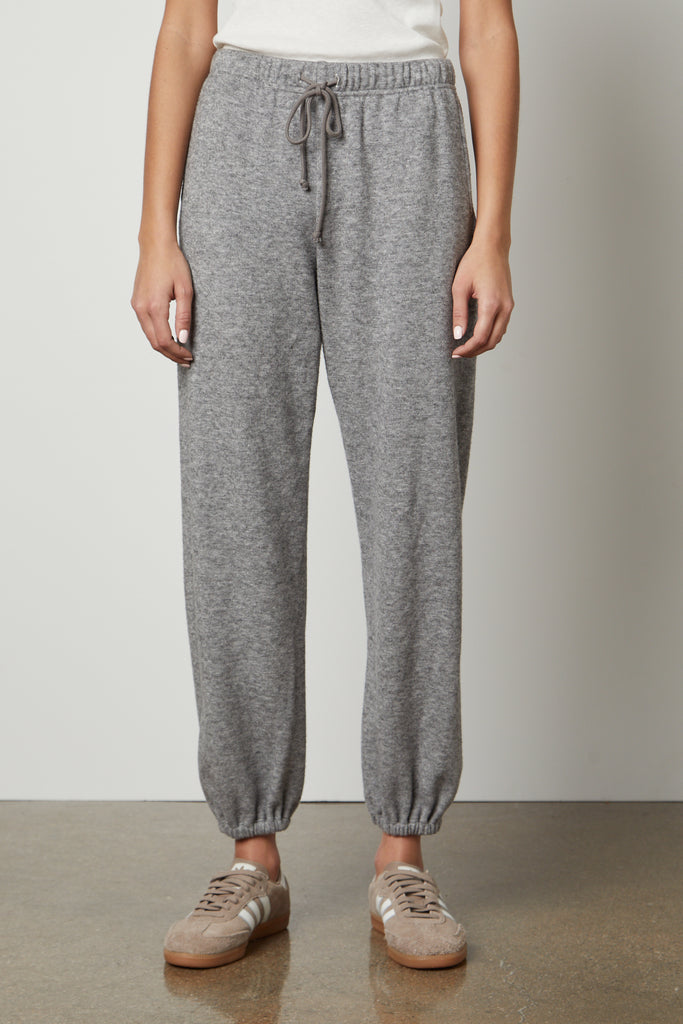 HALEY COZY KNIT PANT - VELVET