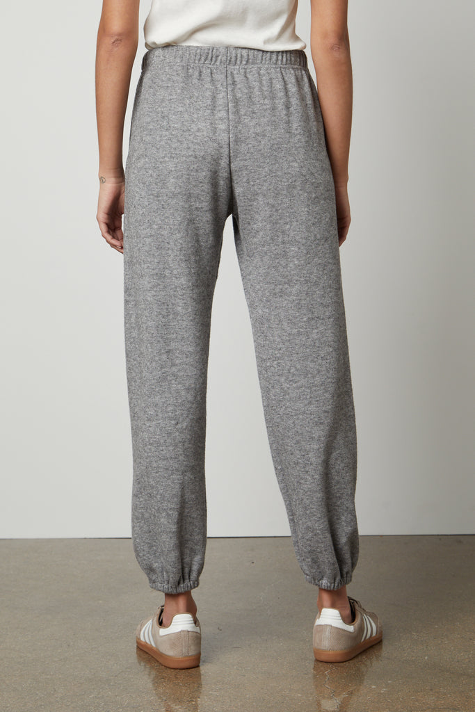 HALEY COZY KNIT PANT - VELVET