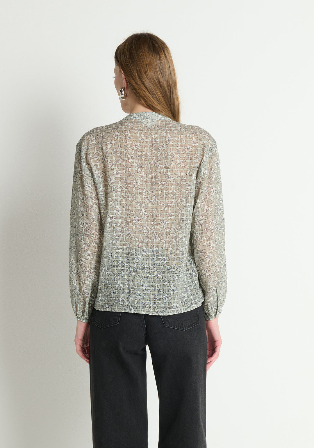 VELLA PINTUCKED TOP (GARDEN FLORAL) - NATION