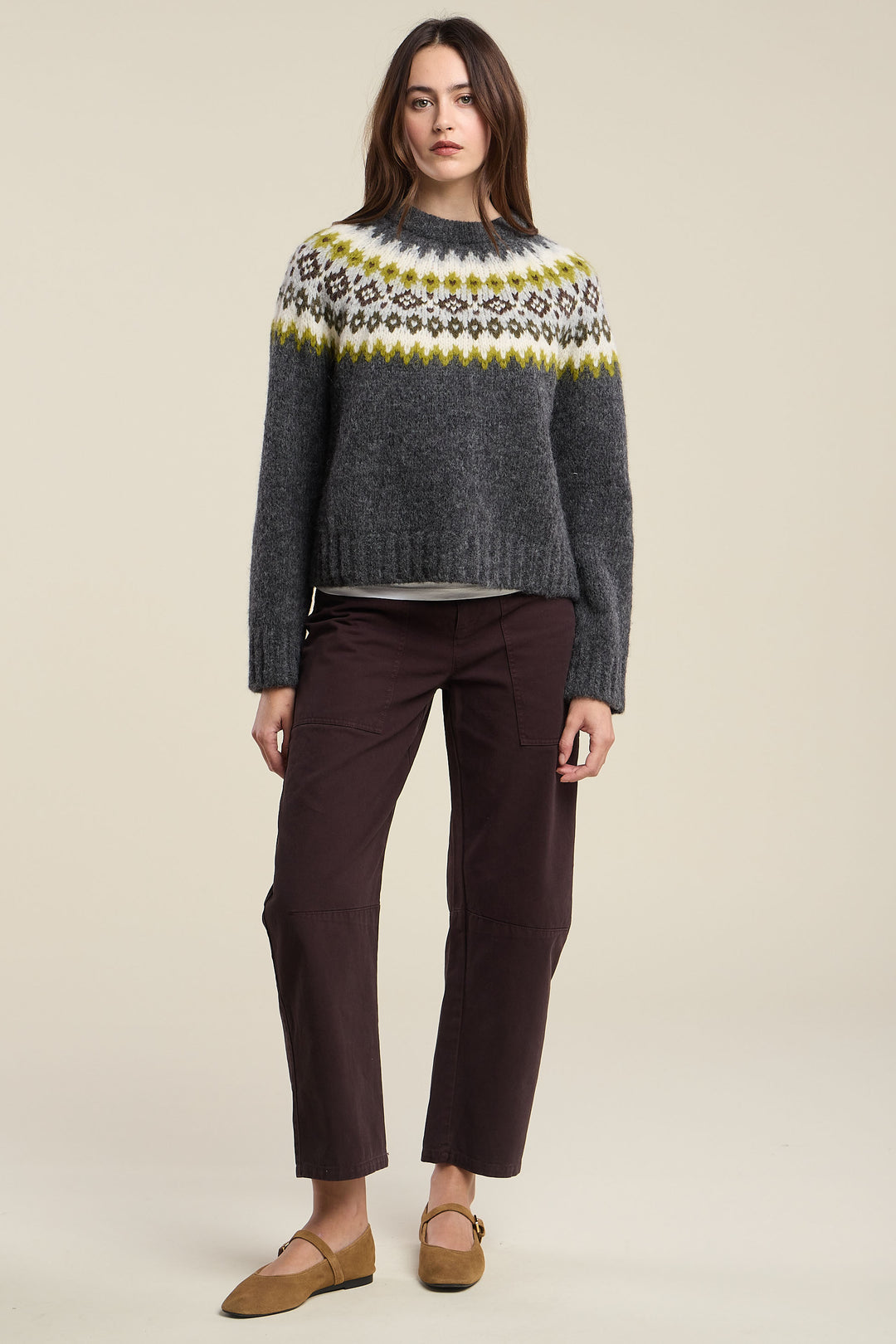 EDITH FAIR ILSE SWEATER (MULTI) - VELVET