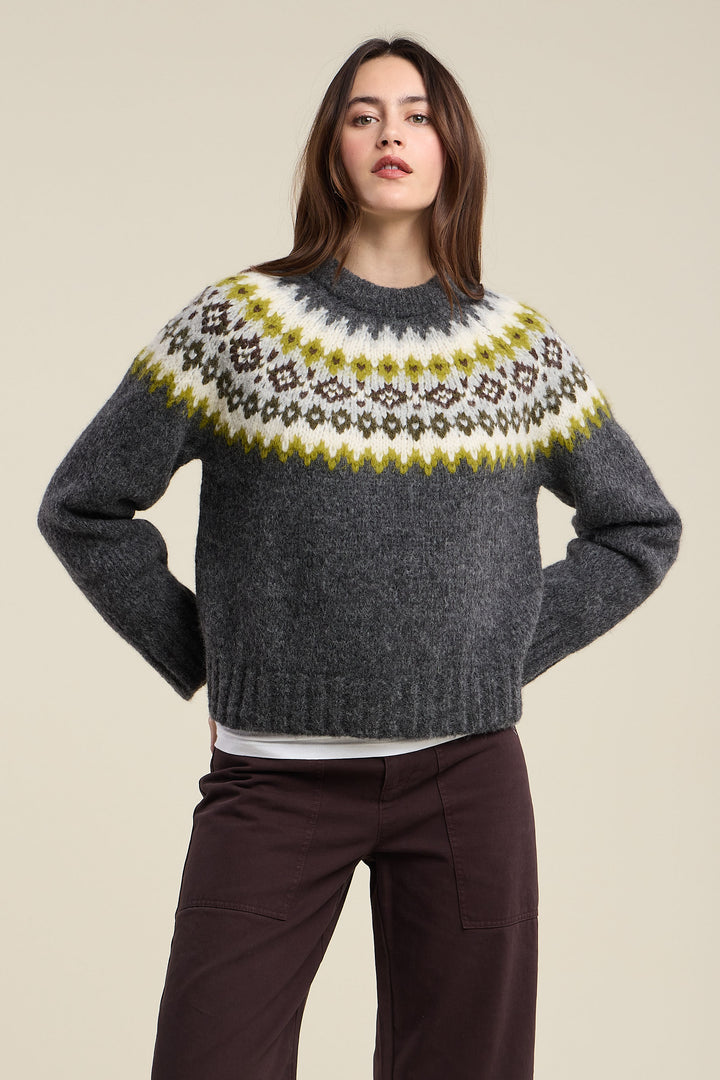 EDITH FAIR ILSE SWEATER (MULTI) - VELVET