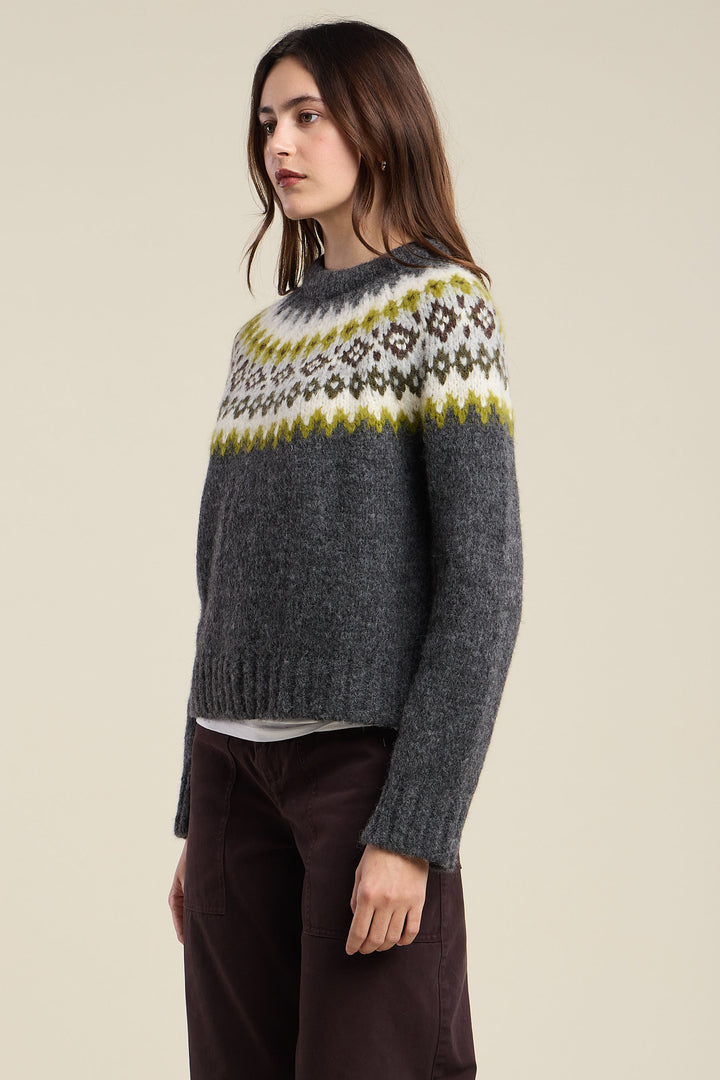 EDITH FAIR ILSE SWEATER (MULTI) - VELVET