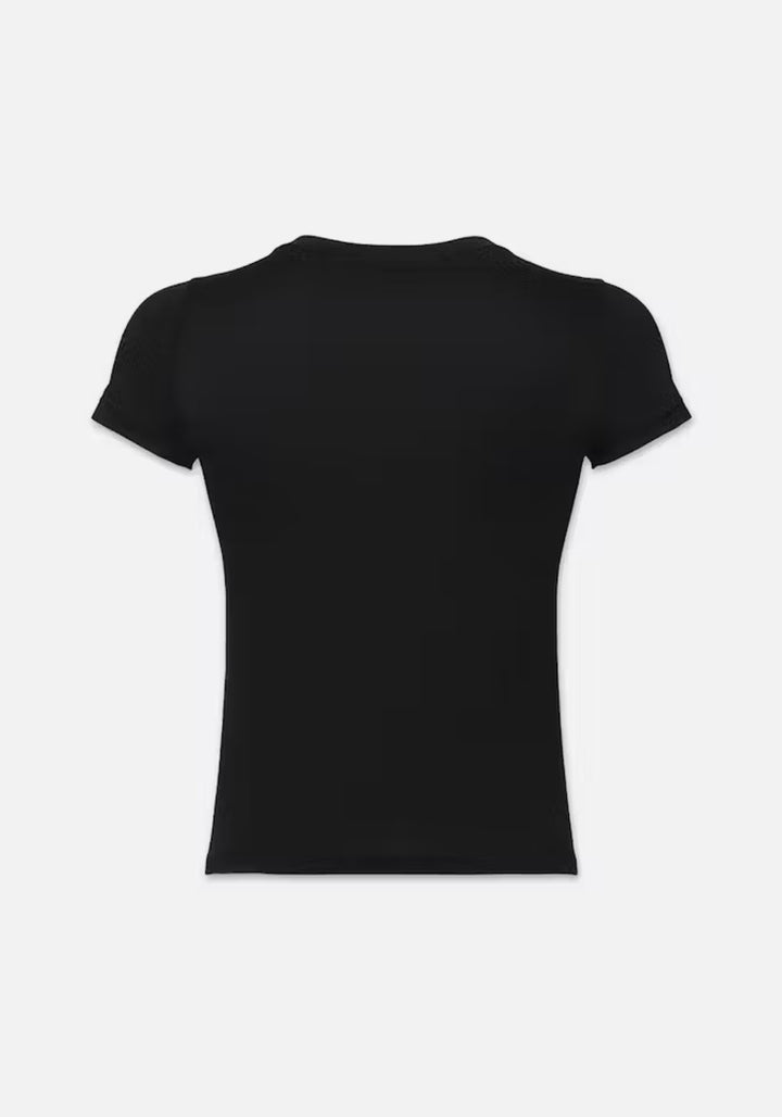 FITTED CREW TEE (BLACK) - FRAME